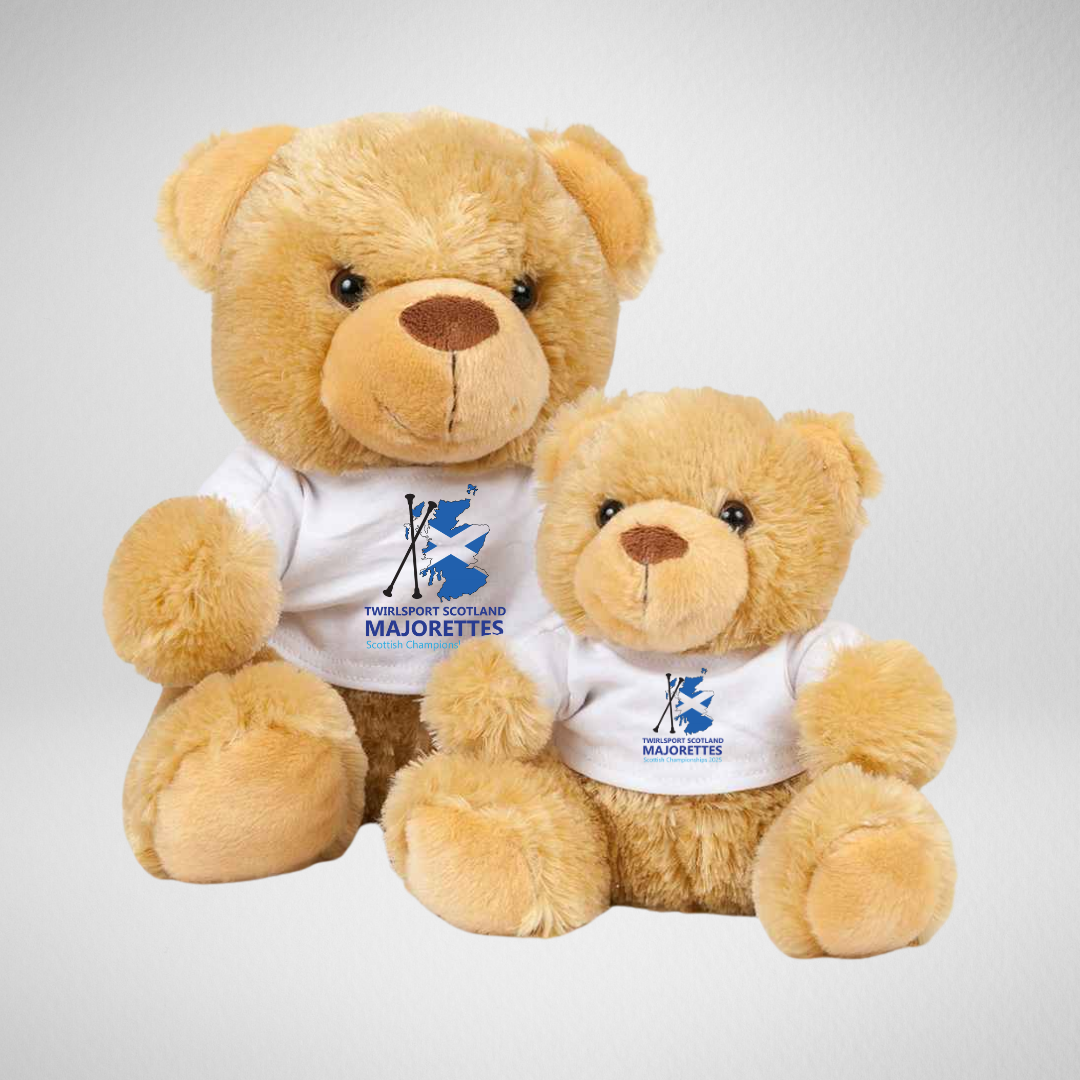 TwirlSport Scotland Majorettes Scottish Championships 2025 Teddy Bear (Small)