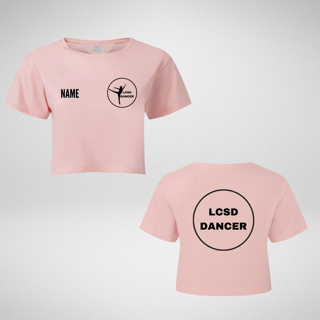 Lauren Christie Dance Cropped T-Shirt
