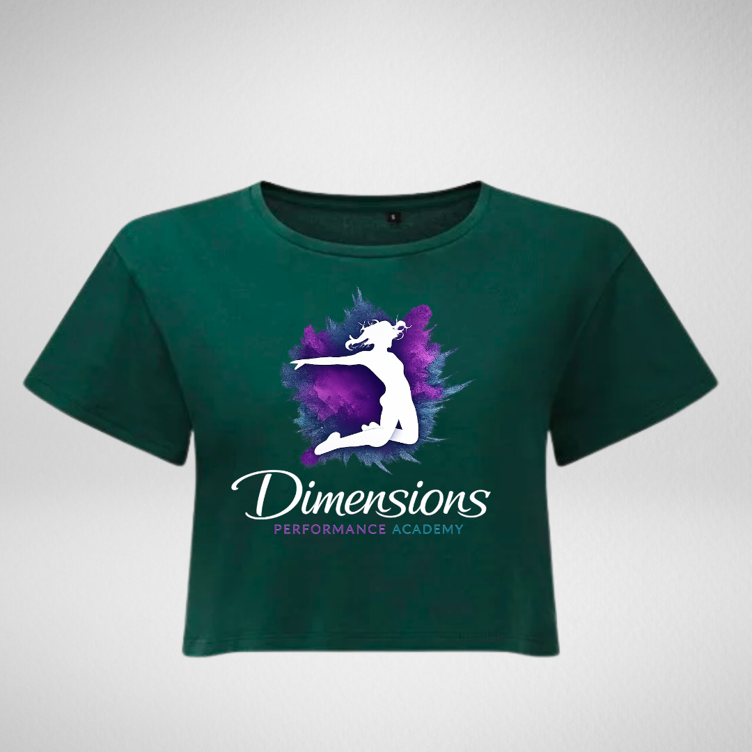 Dimensions Performance Academy Cropped T-Shirt