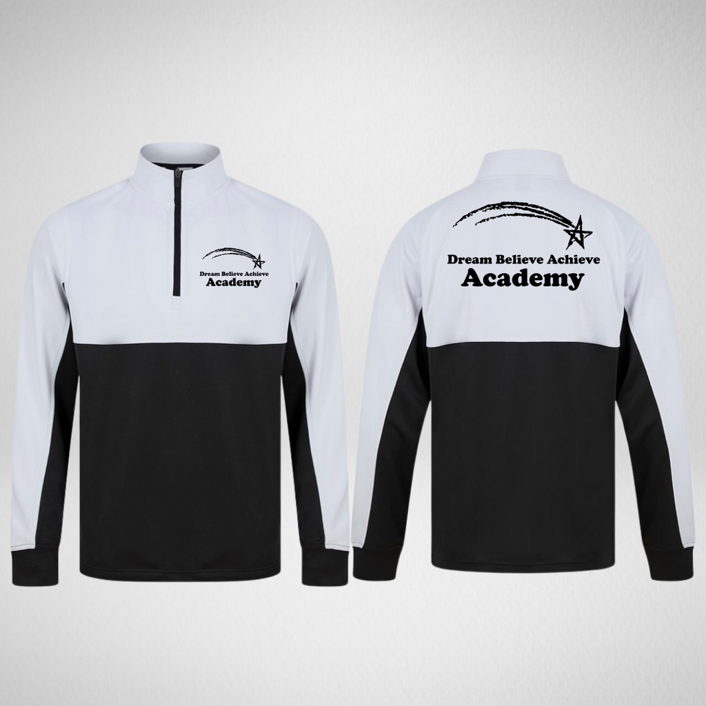 Dream Believe Achieve Academy 1/4 Zip Team Sweatshirt