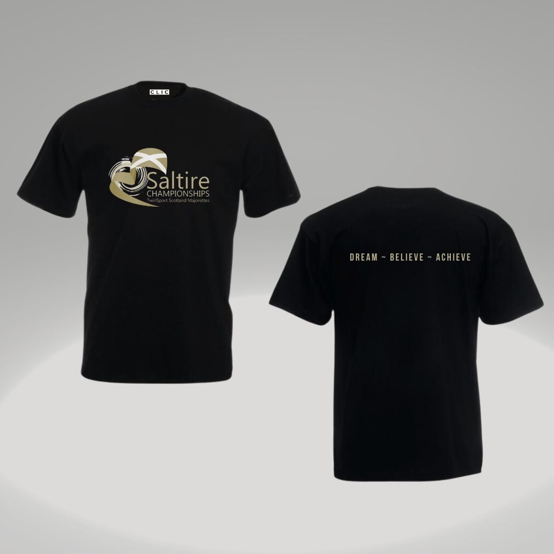 TwirlSport Scotland Majorettes Saltire Championships T-shirt
