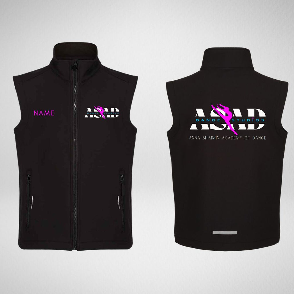 Anna Shimmin Academy of Dance Softshell Gilet
