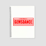 Gems Dance A4 Notepad