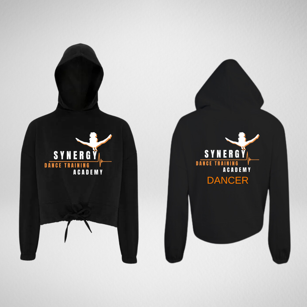 Synergy Dance Training Academy Oversized Cropped Hoodie