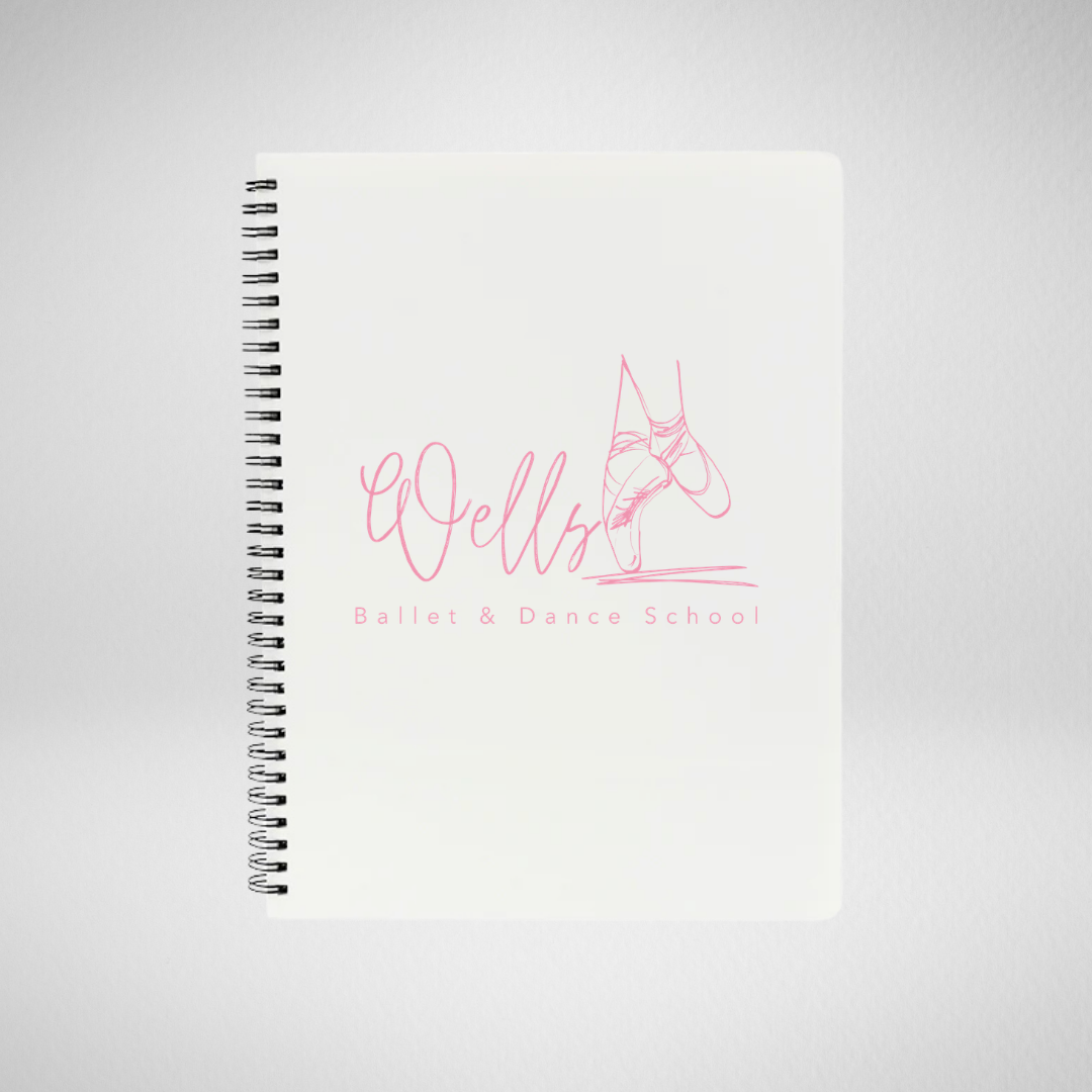 Wells Ballet & Dance School A5 Notepad