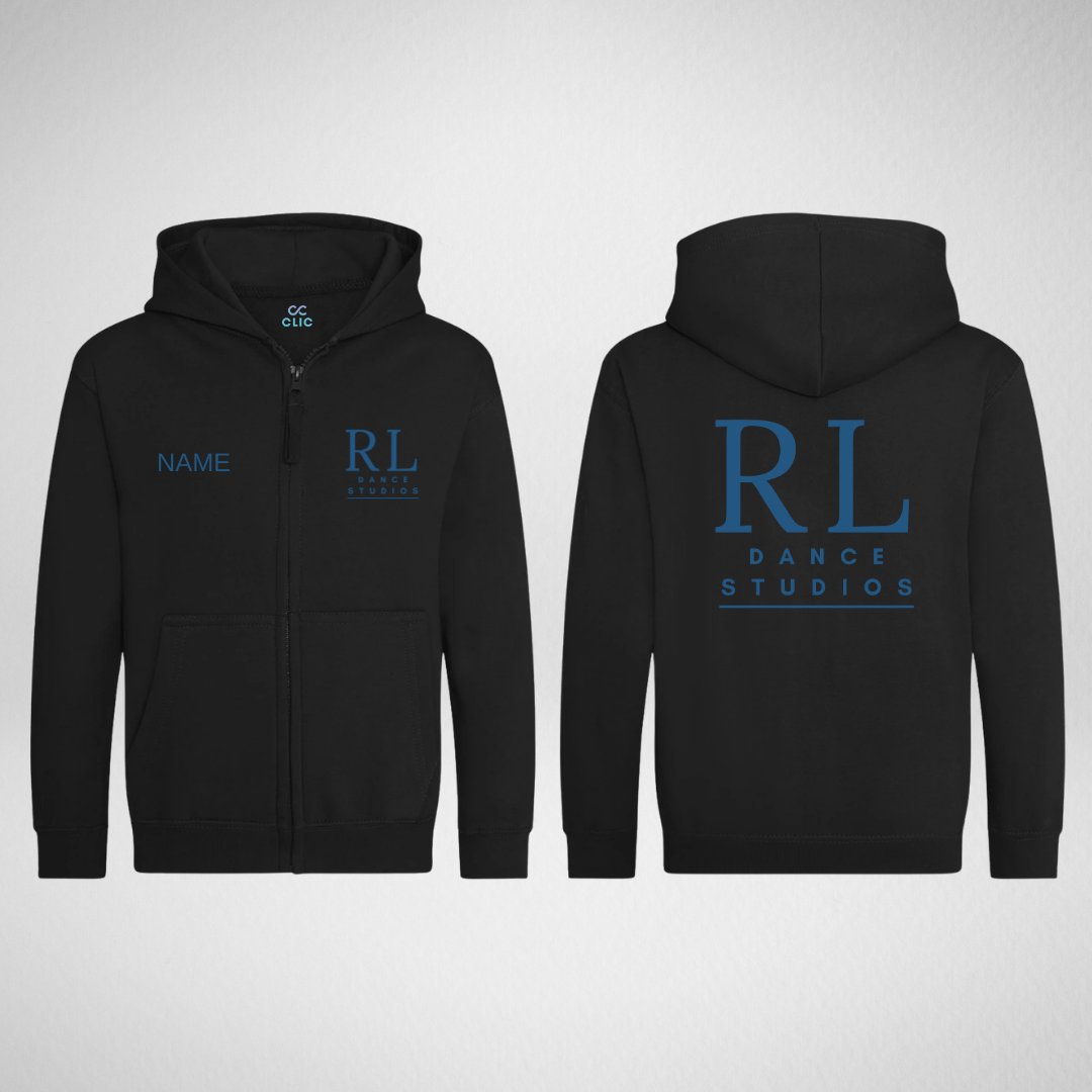 RL Dance Studios Zipped Hoodie