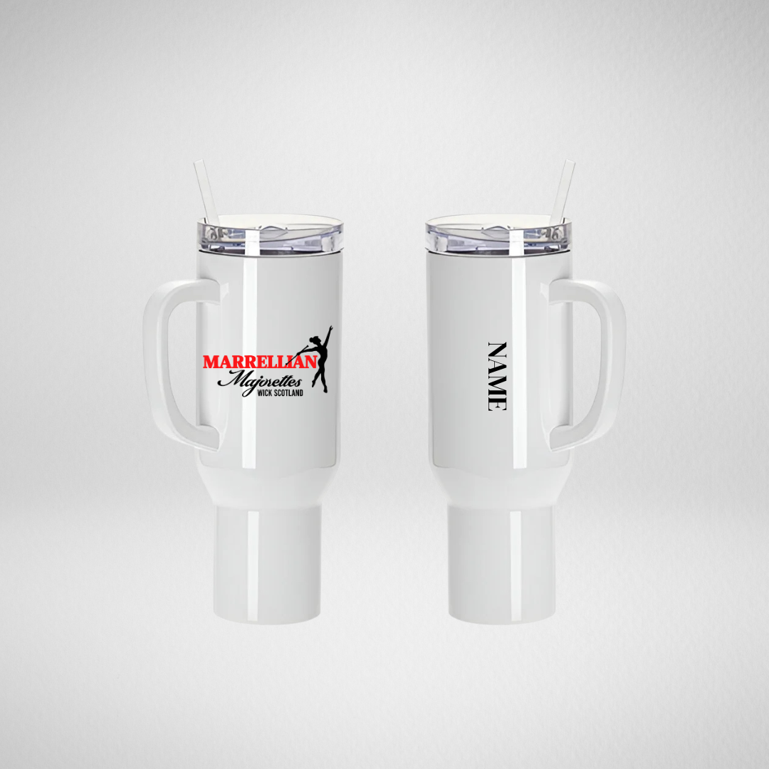 Straw Stanley Style Cup White Straw Style Stanley