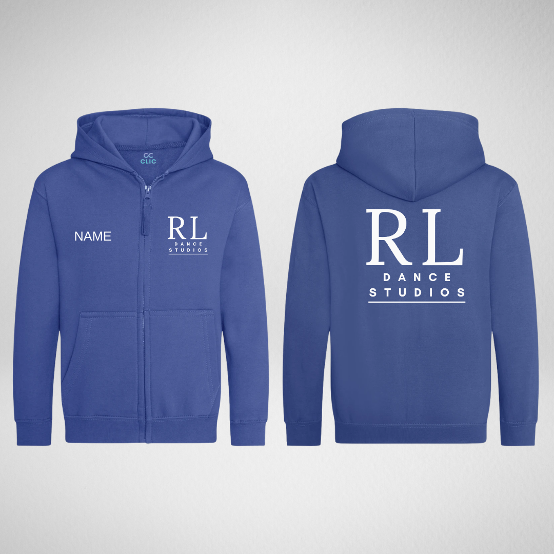 RL Dance Studios Zipped Hoodie
