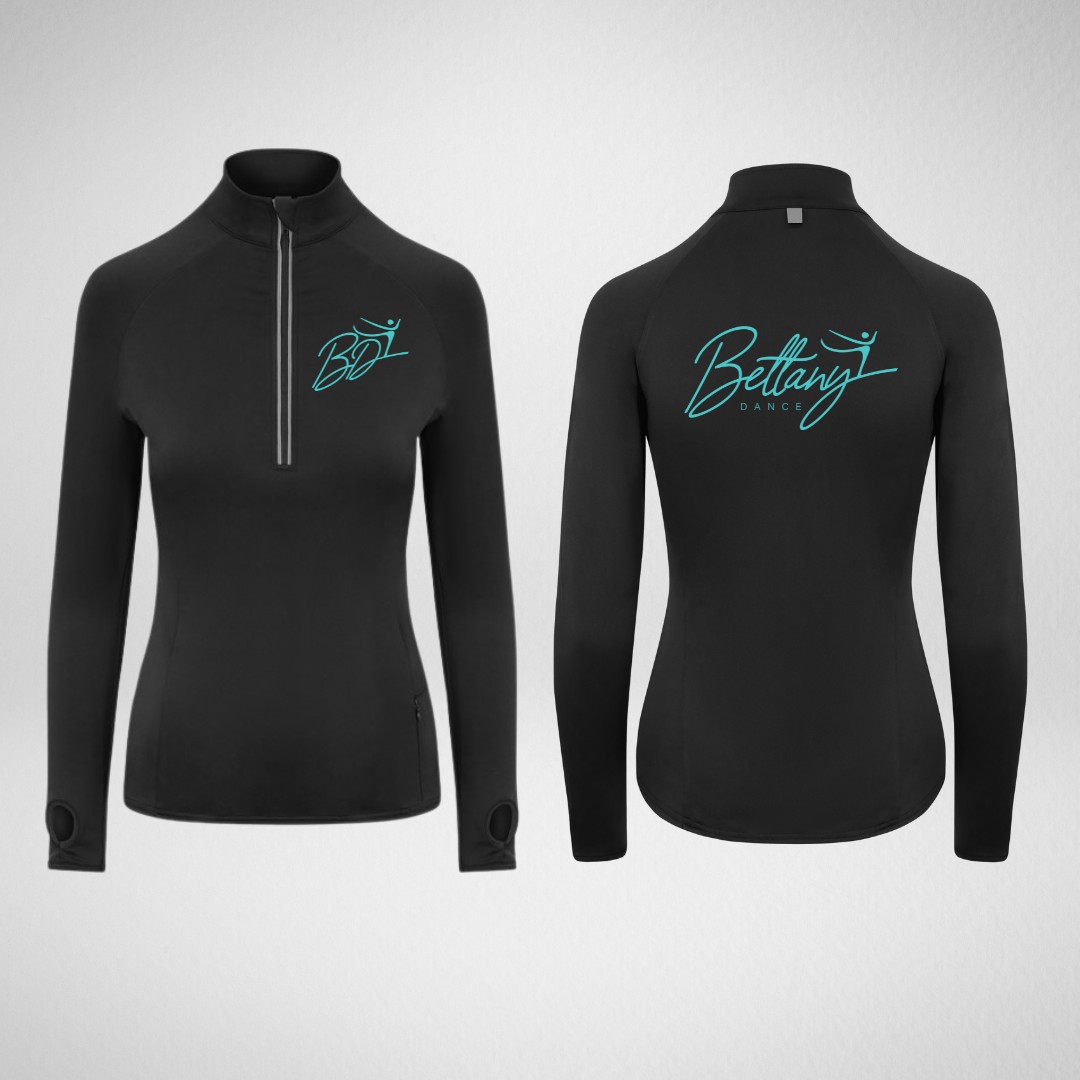 Bettany Dance Stretch 1/4 Zip Top