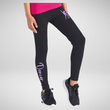 SA Dance Black Cotton Leggings