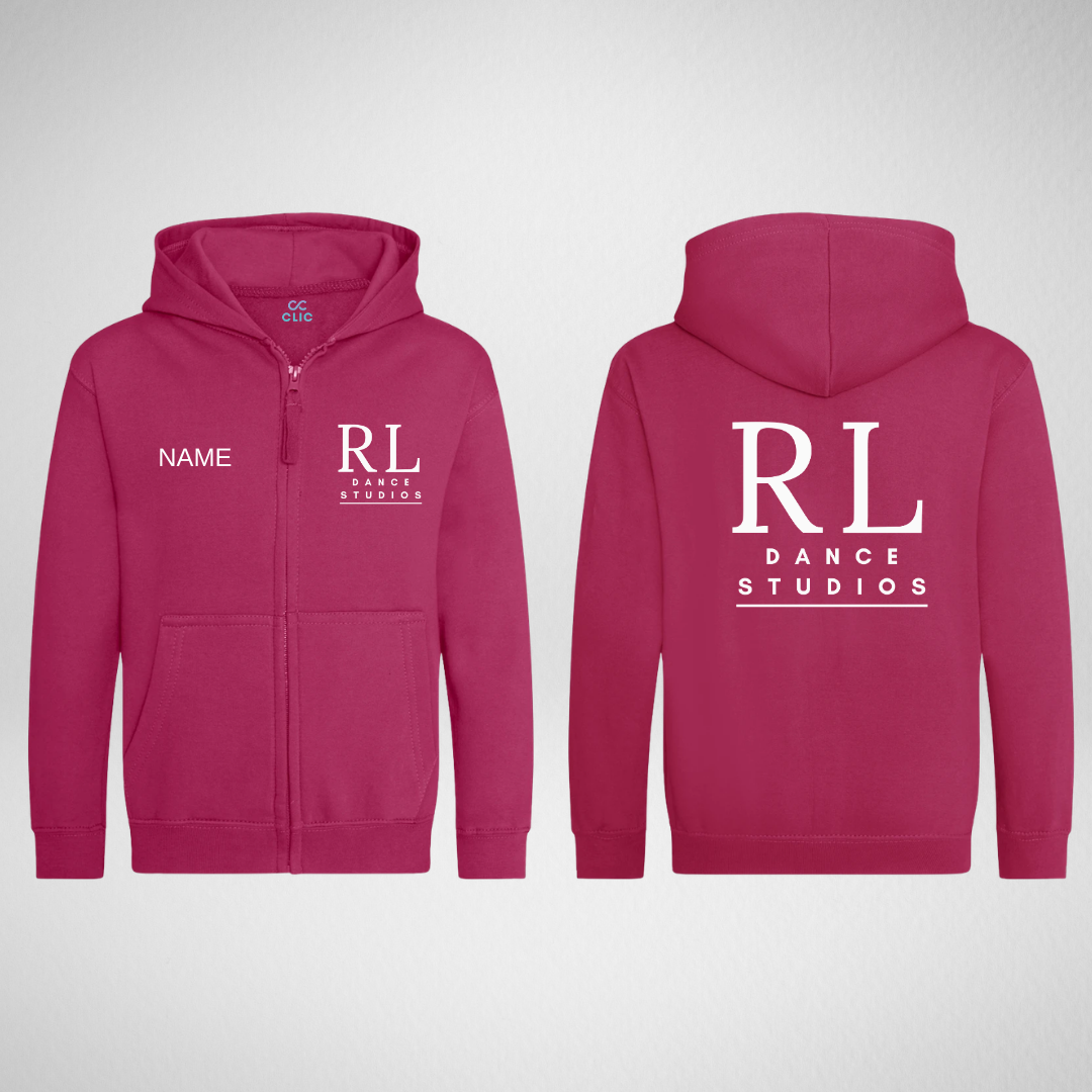 RL Dance Studios Zipped Hoodie