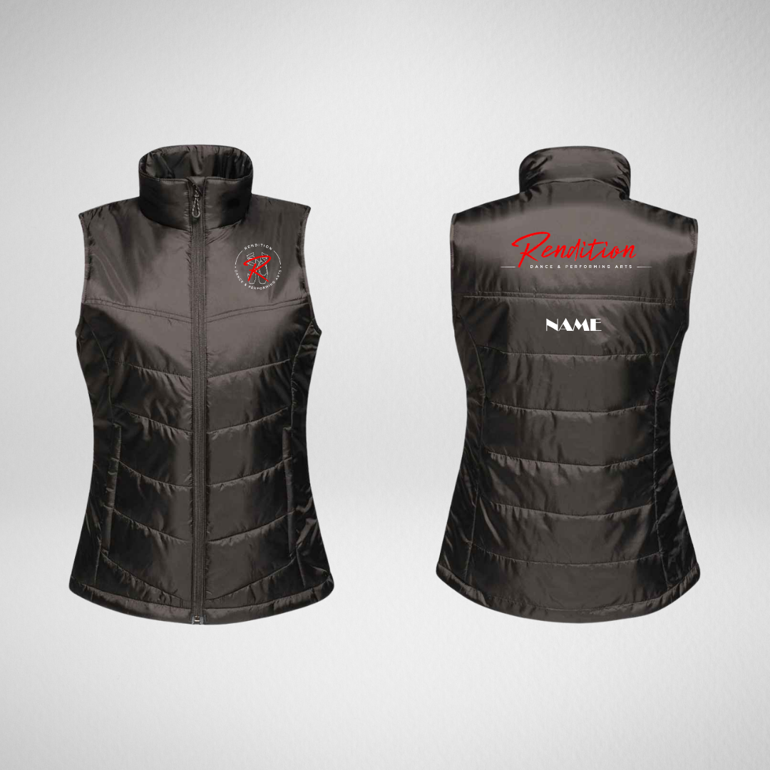 Rendition Dance School Padded Gilet