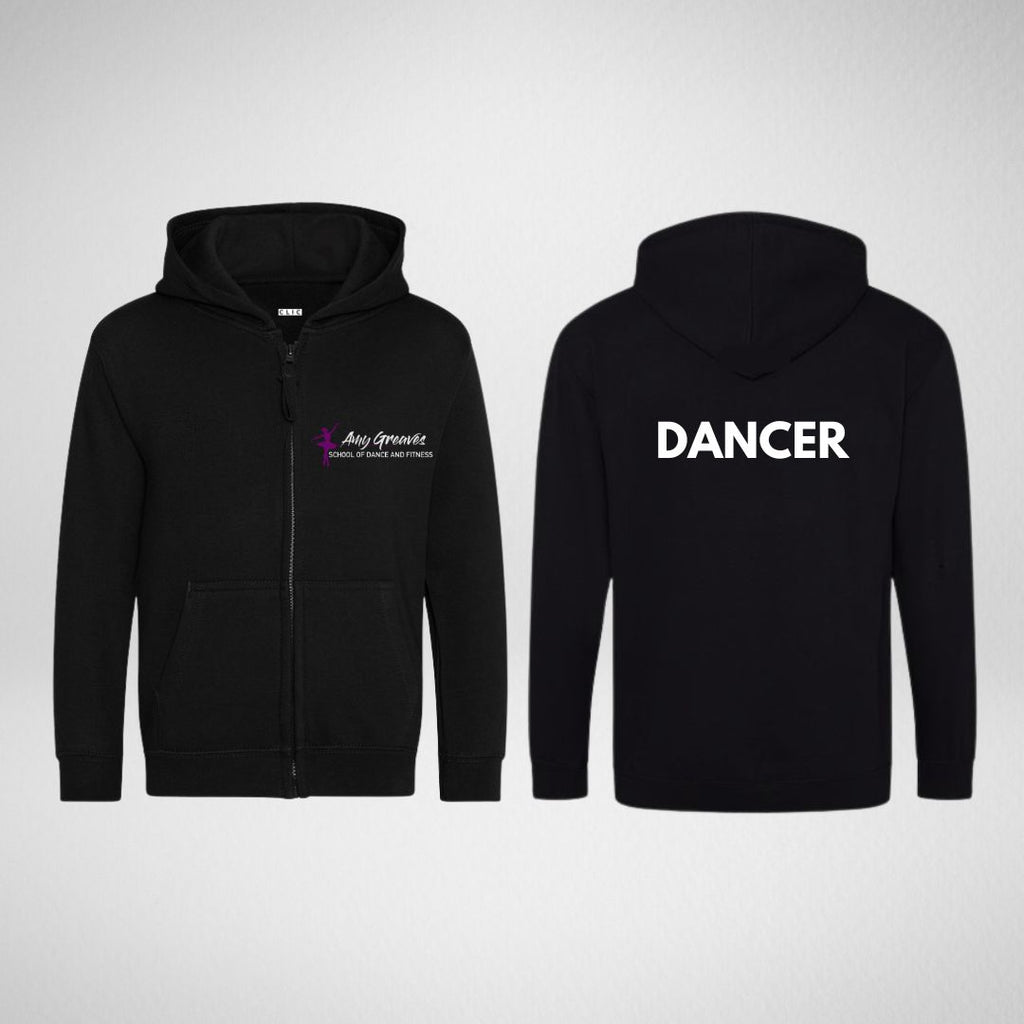 Amy Greaves School Of Dance & Fitness Zipped Hoodie