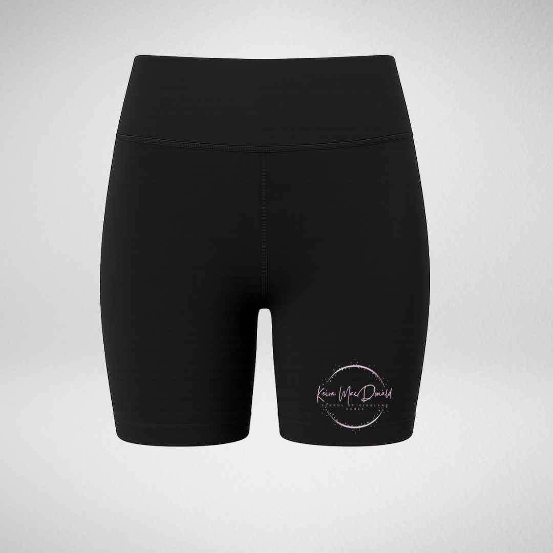 Keira MacDonald School Of Highland Dance High Waisted Cycling Shorts