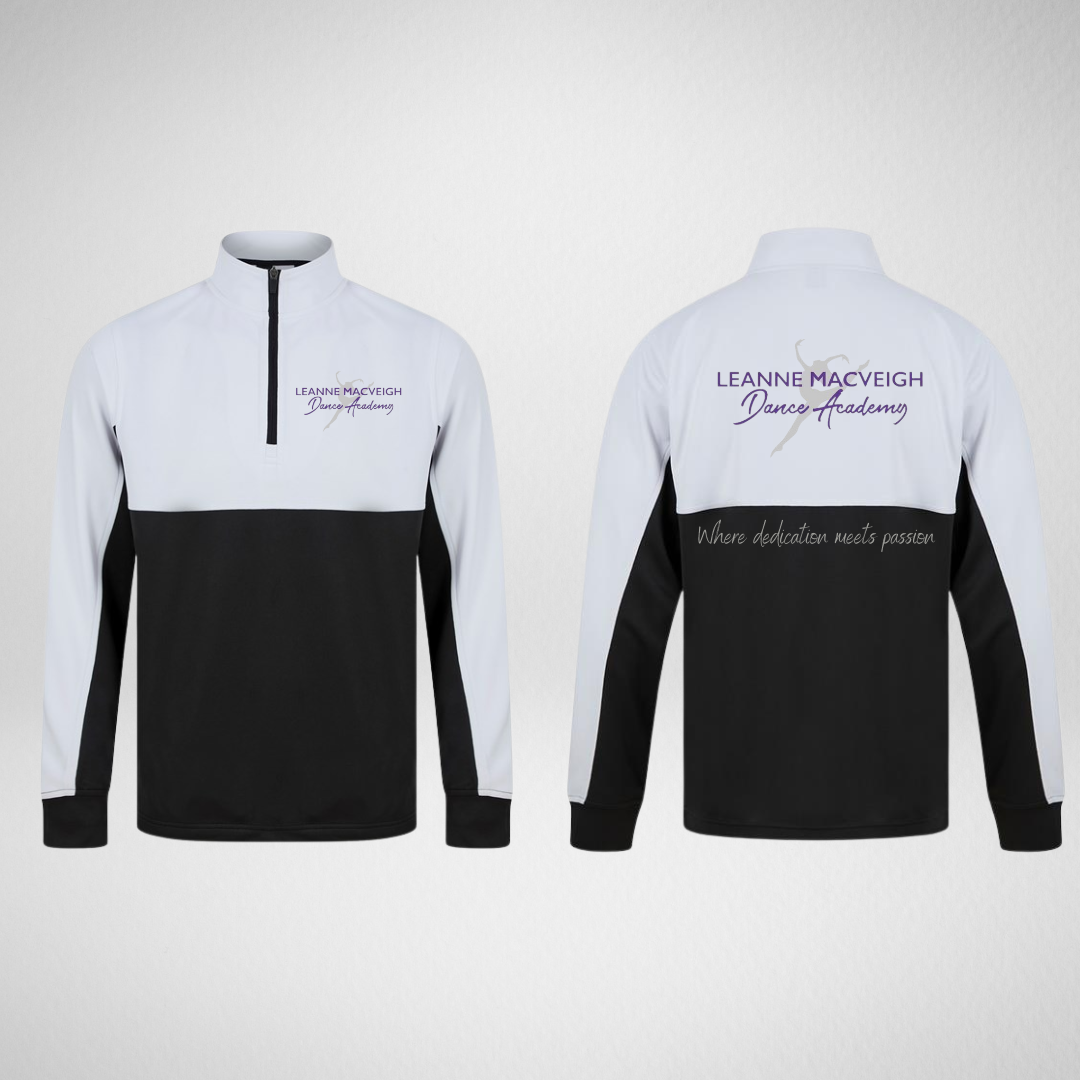 Leanne Macveigh Dance Academy 1/4 Zip Team Sweatshirt