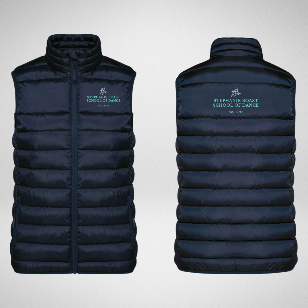 Stephanie Boast School Of Dance Padded Gilet