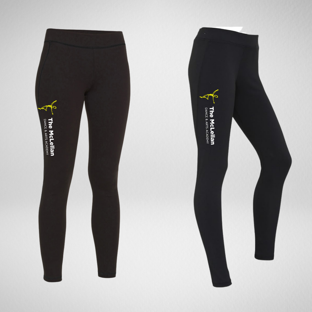 The McLellan Dance And Arts Academy Workout Leggings