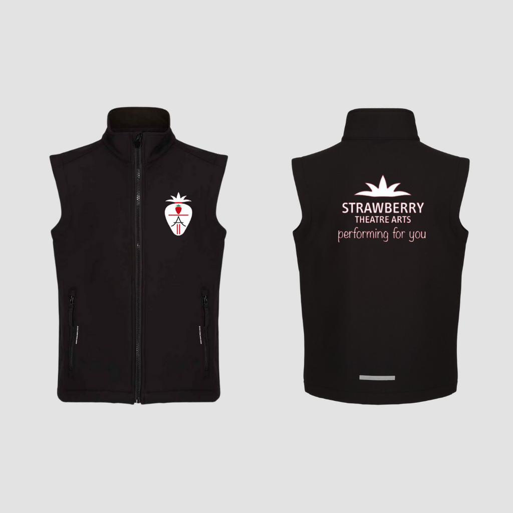 Strawberry Theatre Arts Glitter Softshell Gilet