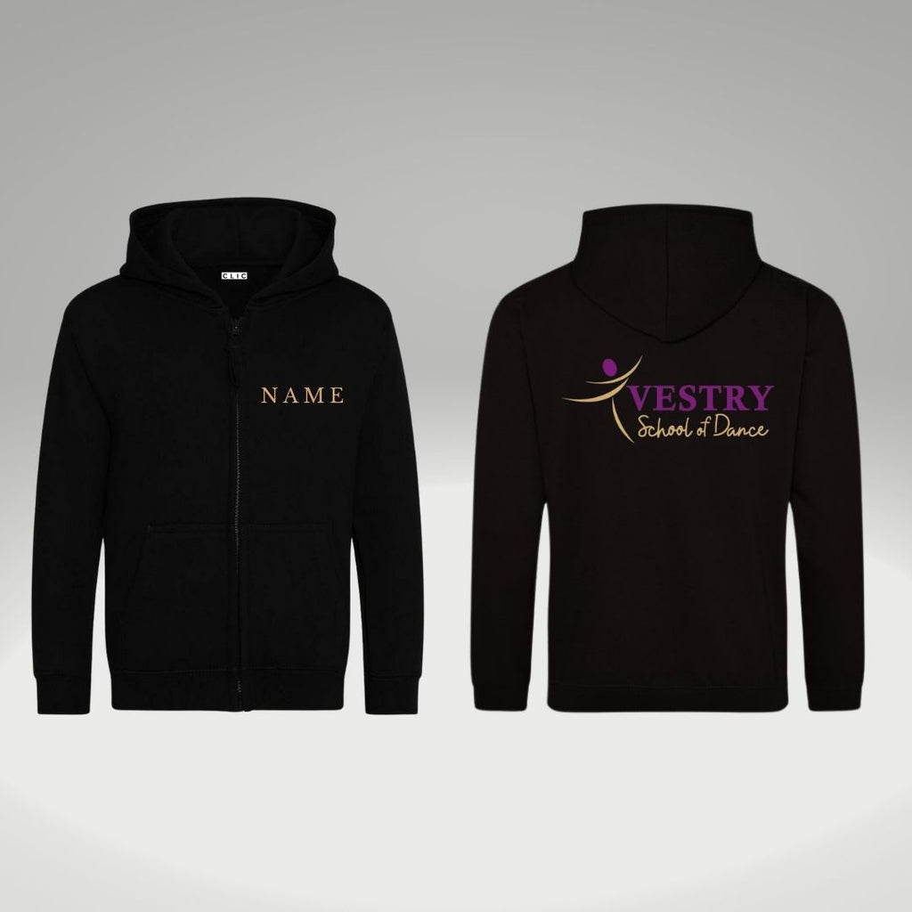 Vestry School Of Dance Zipped Hoodie