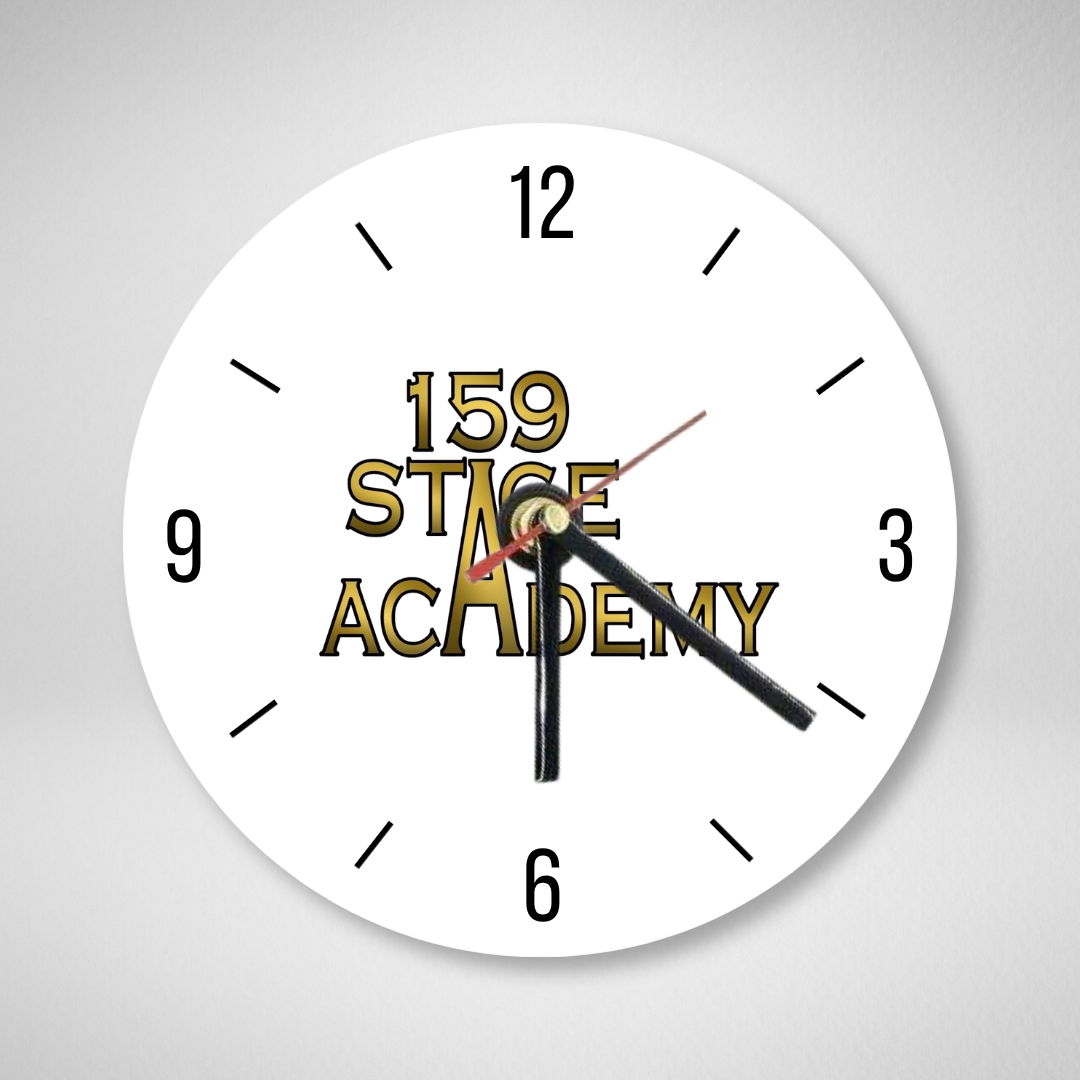 159 Stage Academy Clock