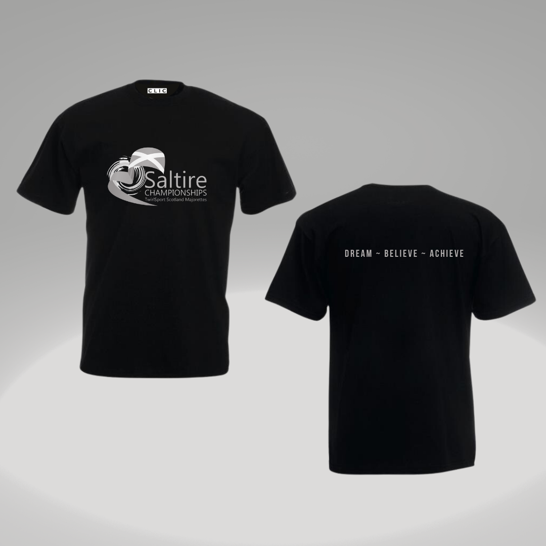 TwirlSport Scotland Majorettes Saltire Championships T-shirt