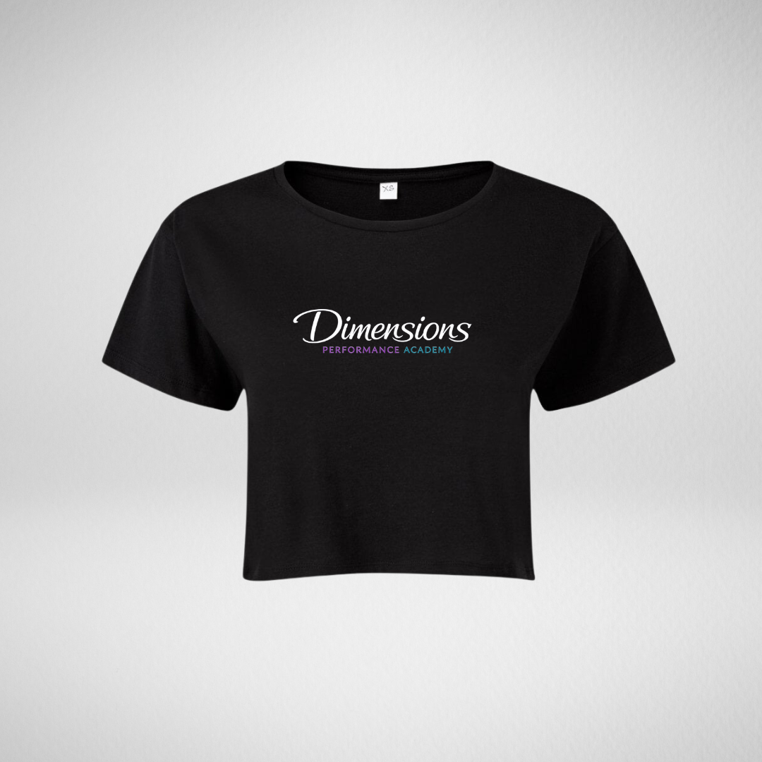 Dimensions Performance Academy Cropped T-Shirt