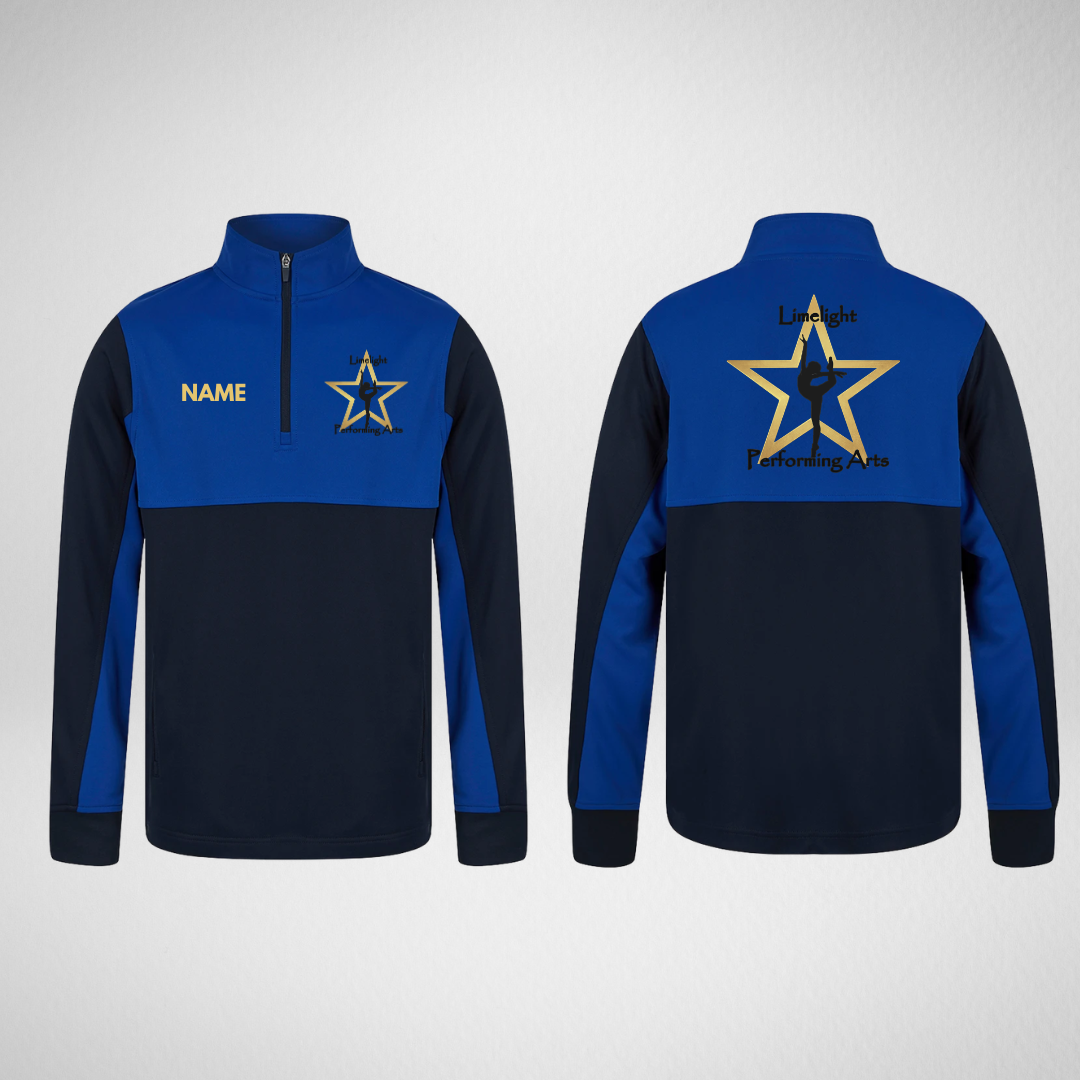 Limelight Performing Arts 1/4 Zip Team Sweatshirt