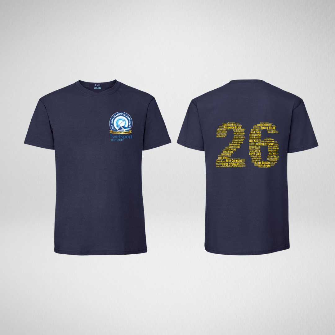 Twirlsport Scotland Scottish Championships 2026 T-Shirt