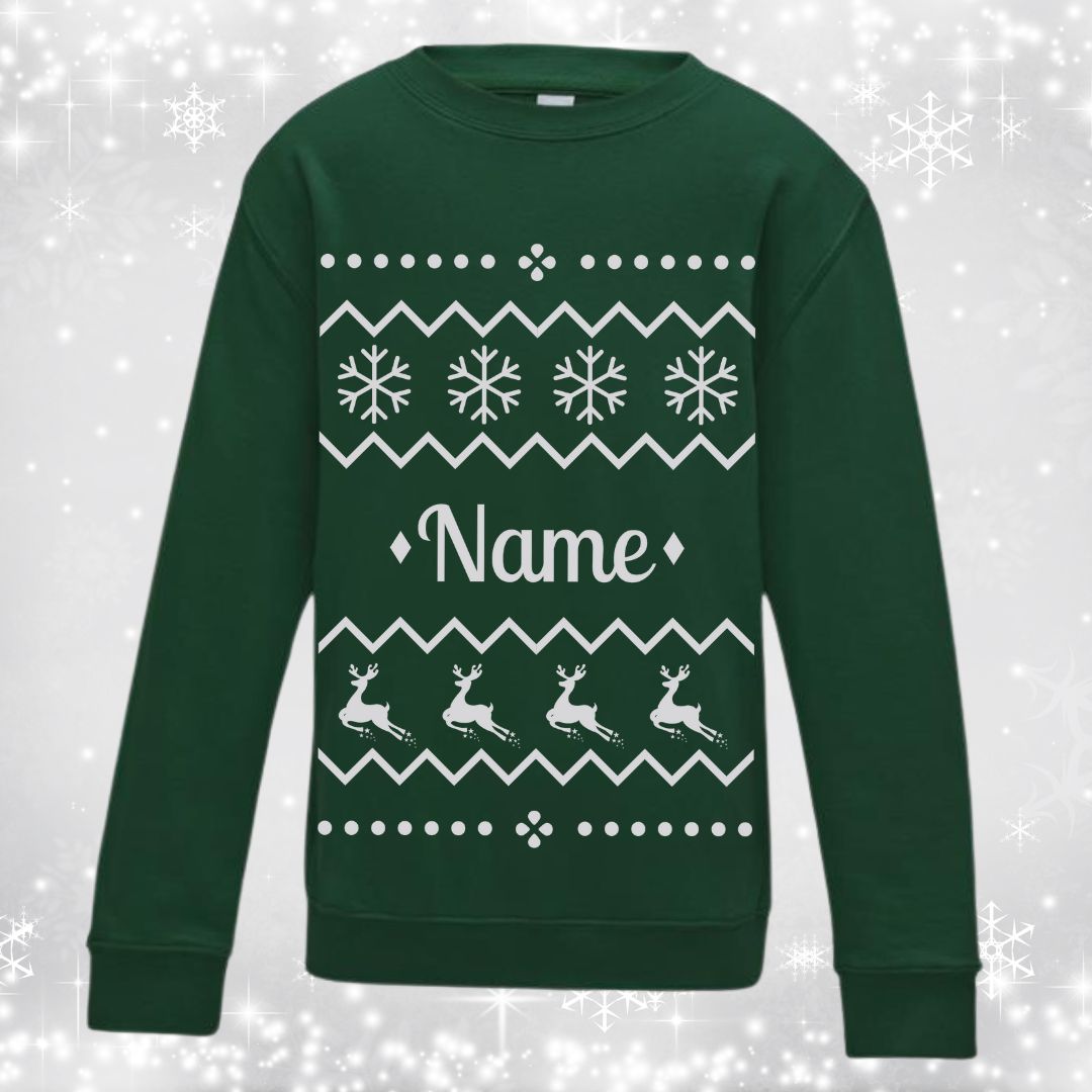 Personalised Christmas Sweatshirt