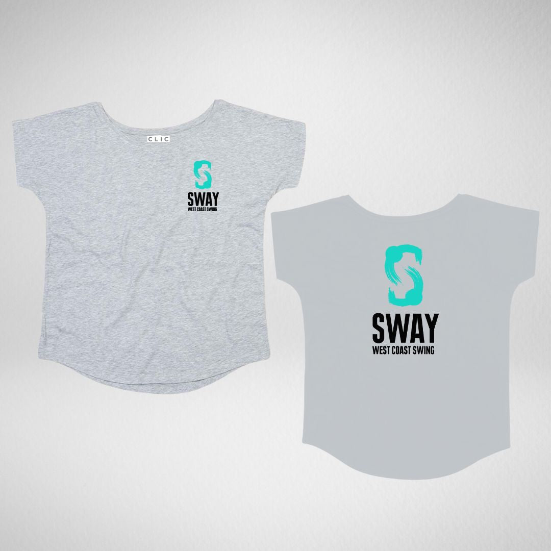 SWAY West Coast Swing Floaty Round Neck T-shirt