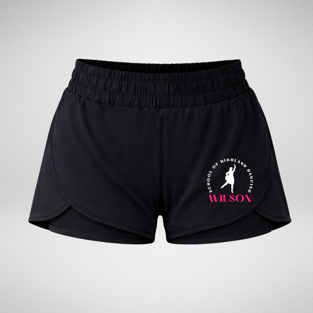 Wilson School of Highland Dancing Layered Dance Shorts