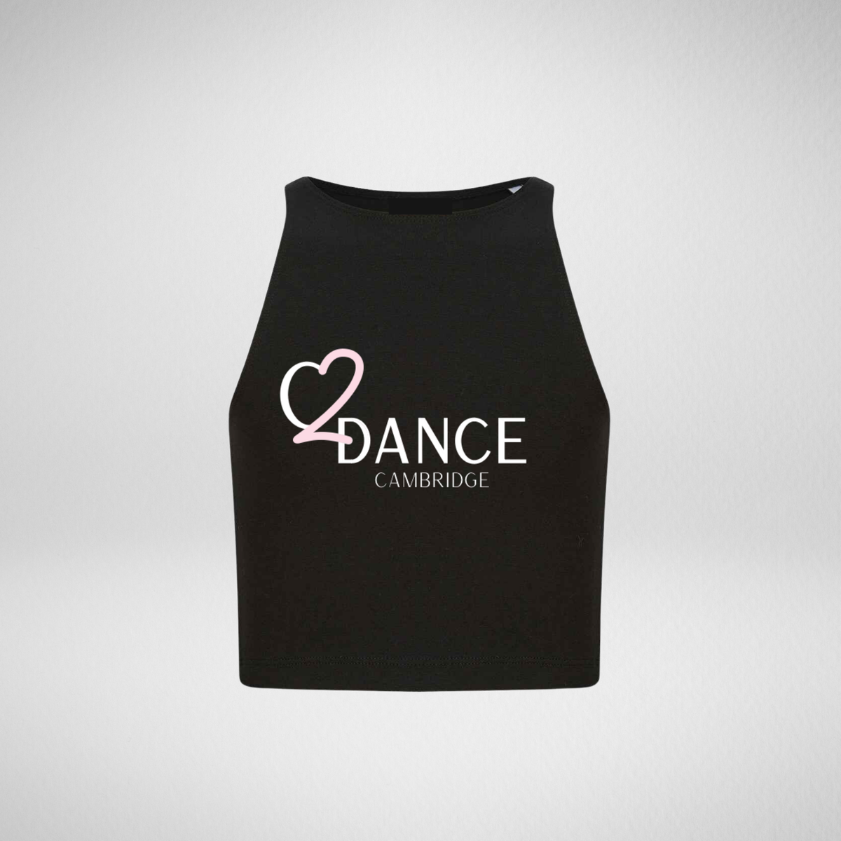 Chapter 2 Dance Academy Black Cropped Tank Vest