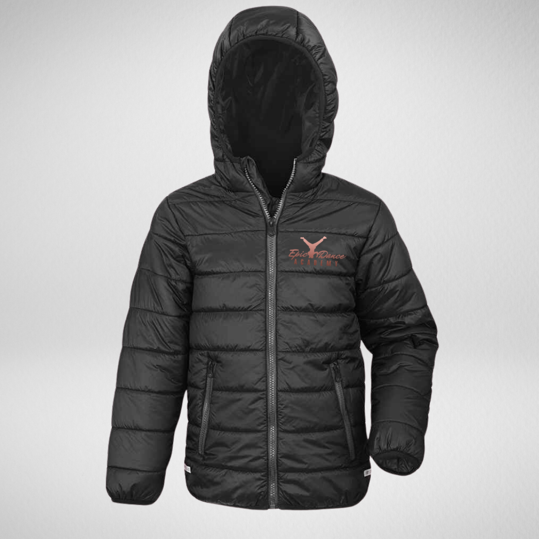 Epic Dance Academy Kids Puffer Jacket