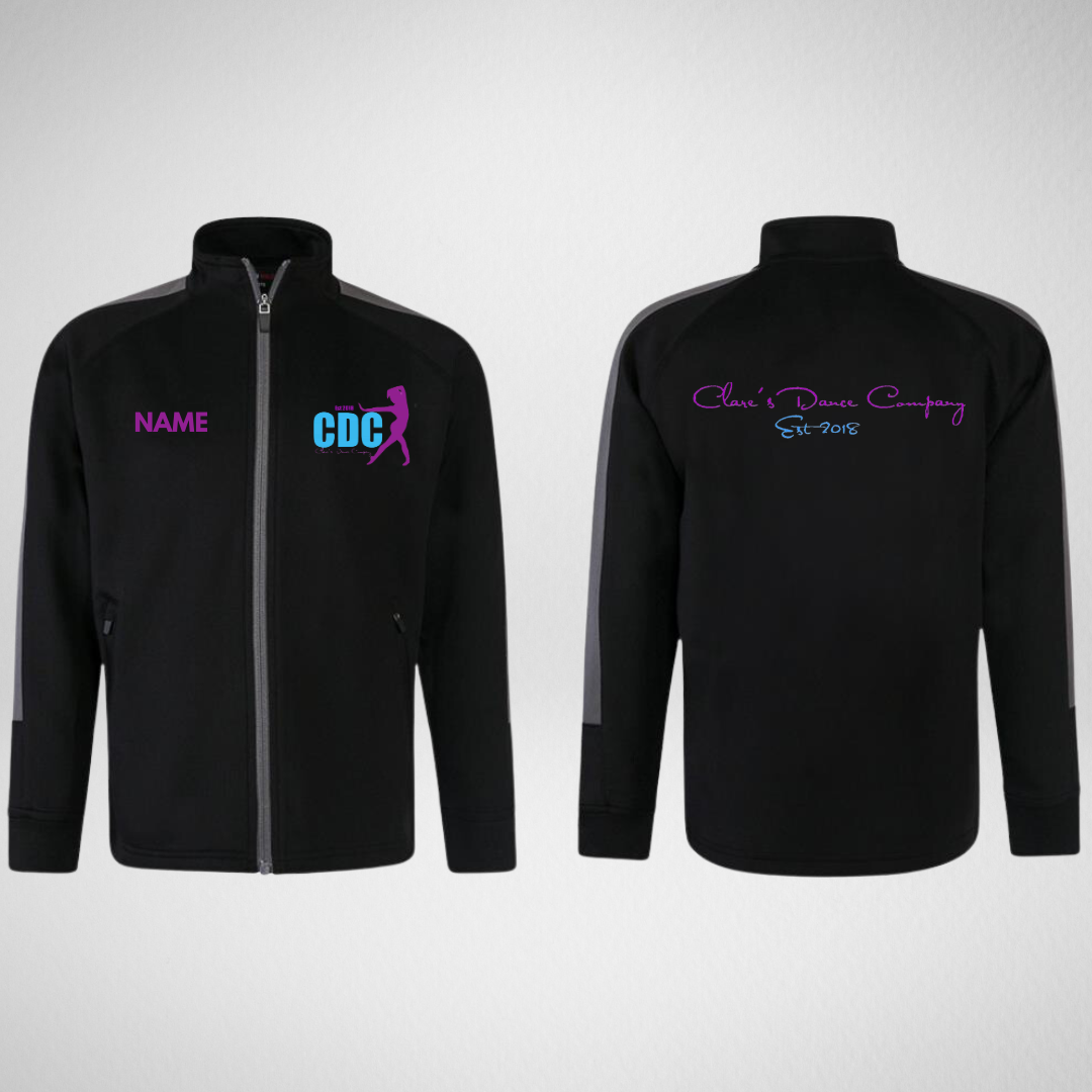 Clare's Dance Company Zipped Team Jacket