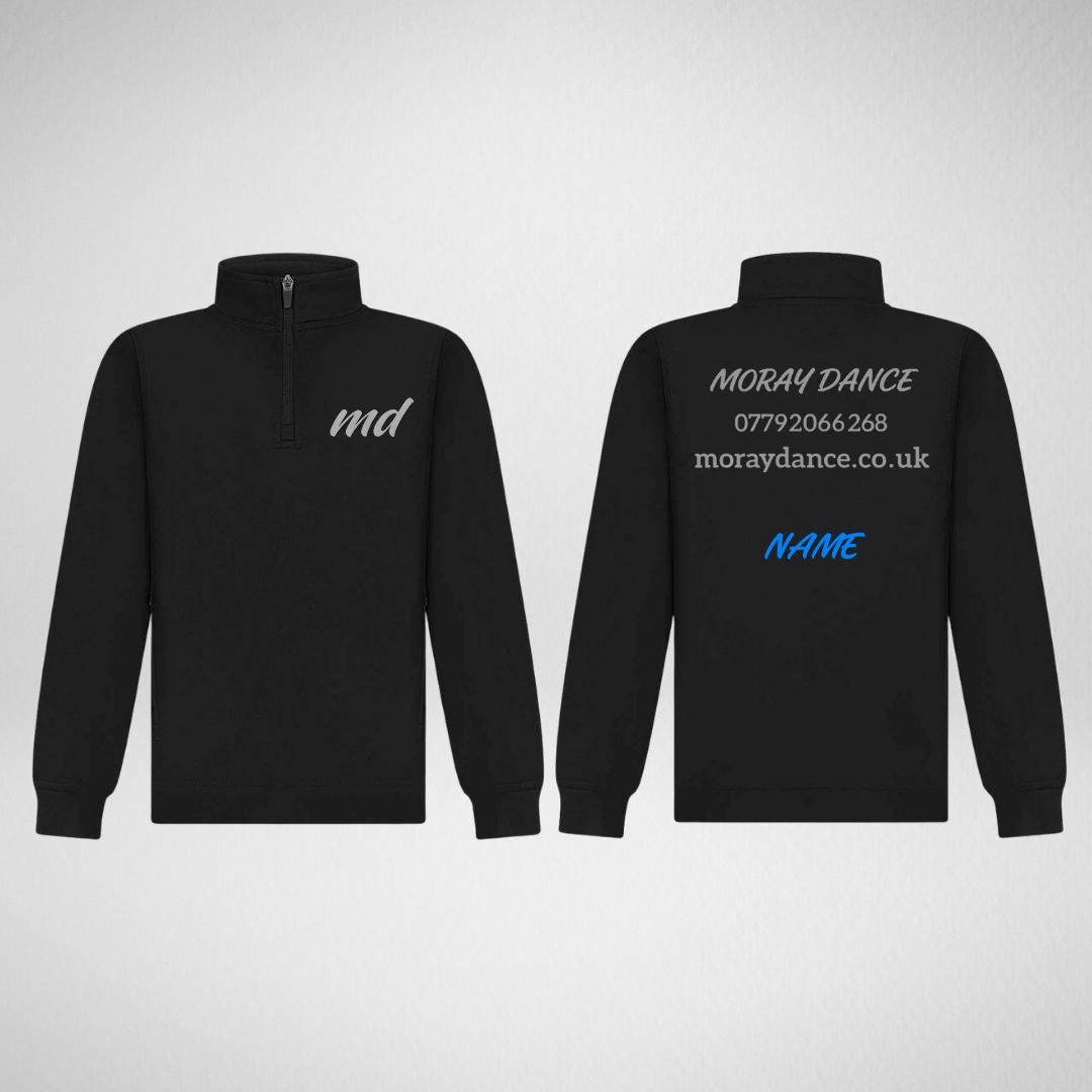 Moray Dance 1/4 Zip Team Sweatshirt