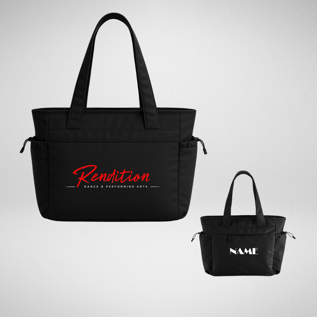 Rendition Dance School Oversized Studio Tote Bag