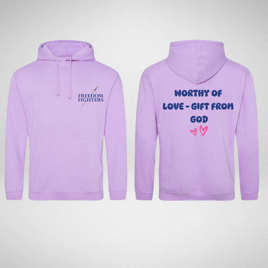 Freedom Fighters Worthy of Love Pullover Hoodie