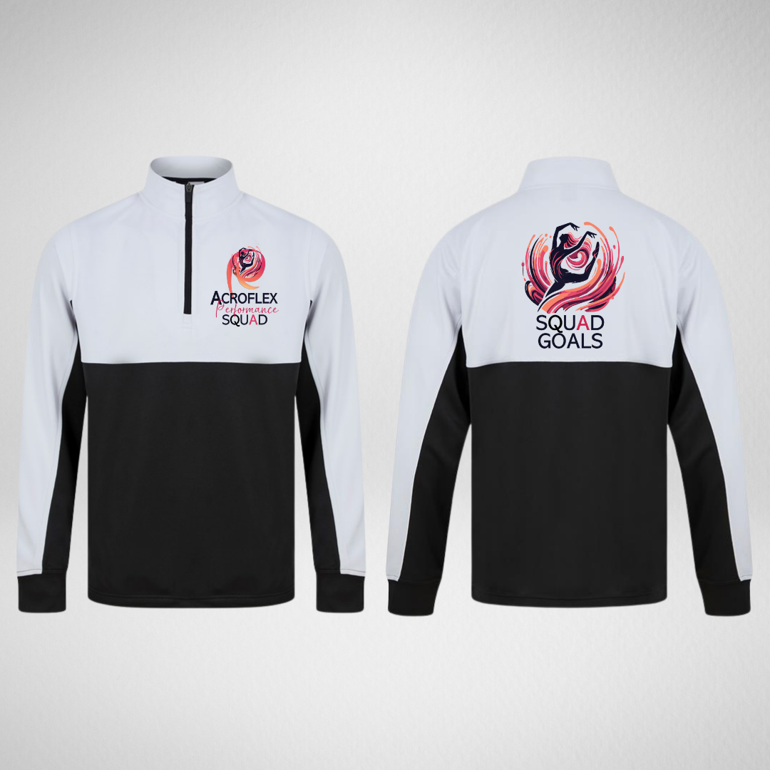 Acroflex Performance Squad 1/4 Zip Team Sweatshirt