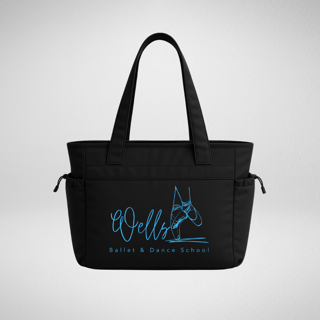 Wells Ballet & Dance School Oversized Studio Tote Bag