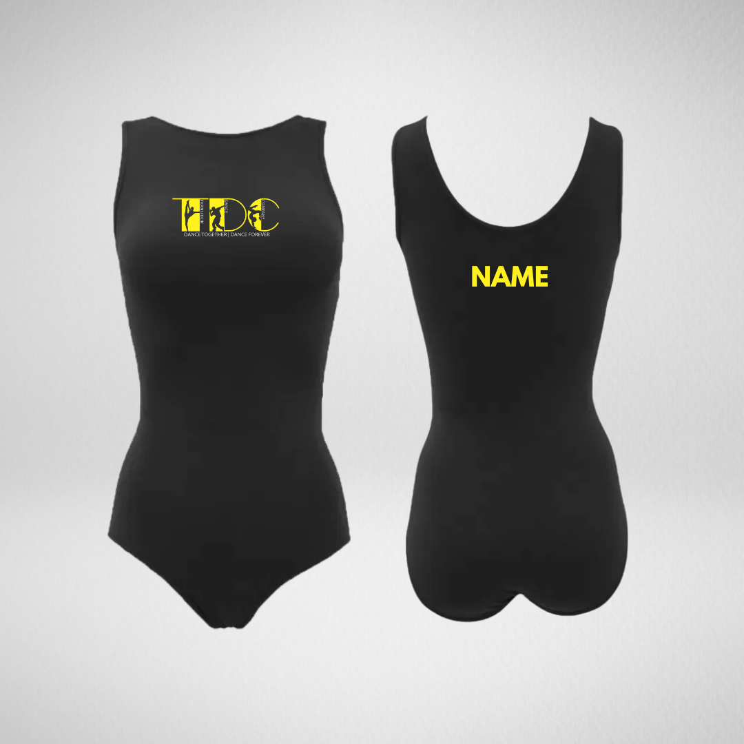 Transition Dance Company Black Joelle Leotard
