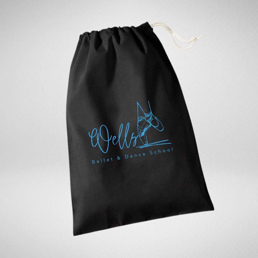 Wells Ballet & Dance School Shoe Bag