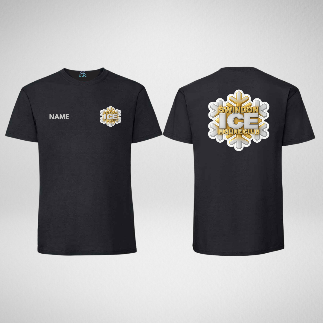 Swindon Ice Figure Club Main Range Silver T-shirt