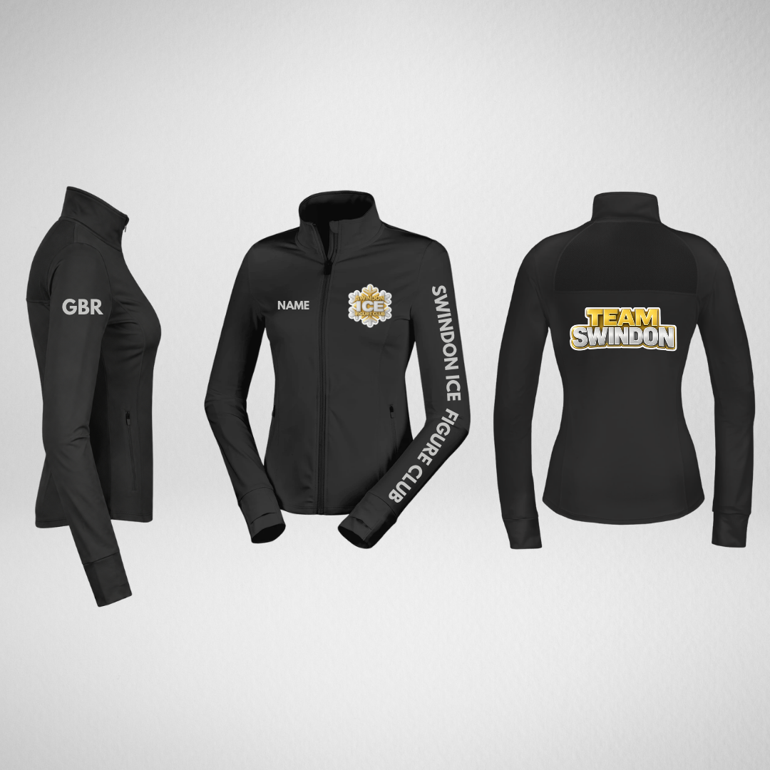 Swindon Ice Figure Club Main Range Silver Fitness Jacket