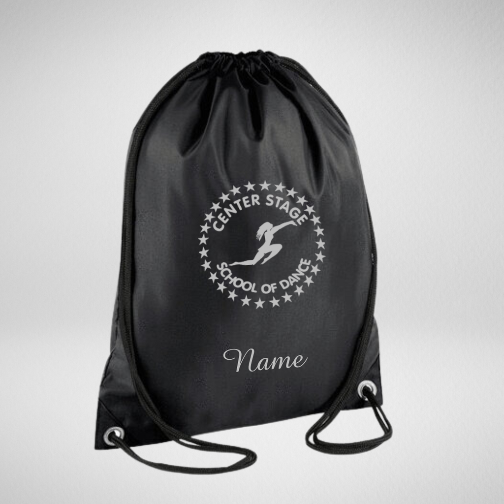 Center Stage School of Dance Drawstring Bag