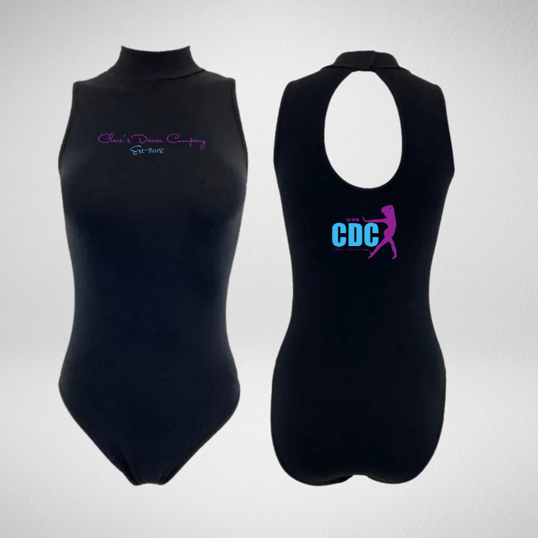 Clare's Dance Company High Neck Leotard