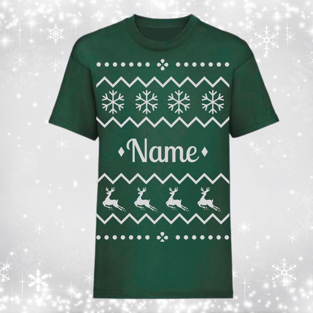Personalised Christmas T-Shirt