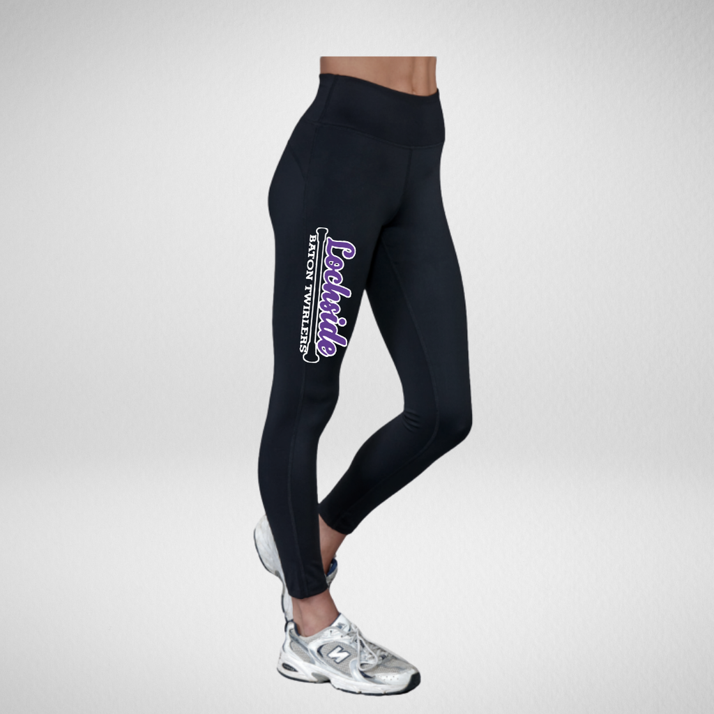 Lochside Baton Twirlers High Waisted Dance Leggings