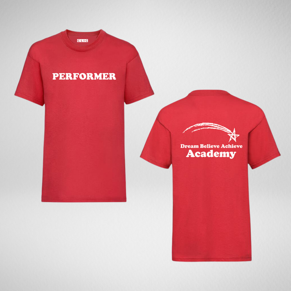 Dream Believe Achieve Academy Performer T-shirt