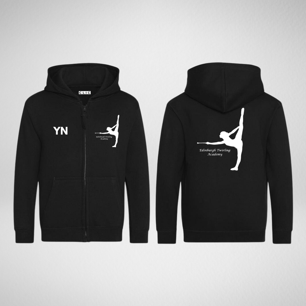 Edinburgh Twirling Academy Zipped Hoodie