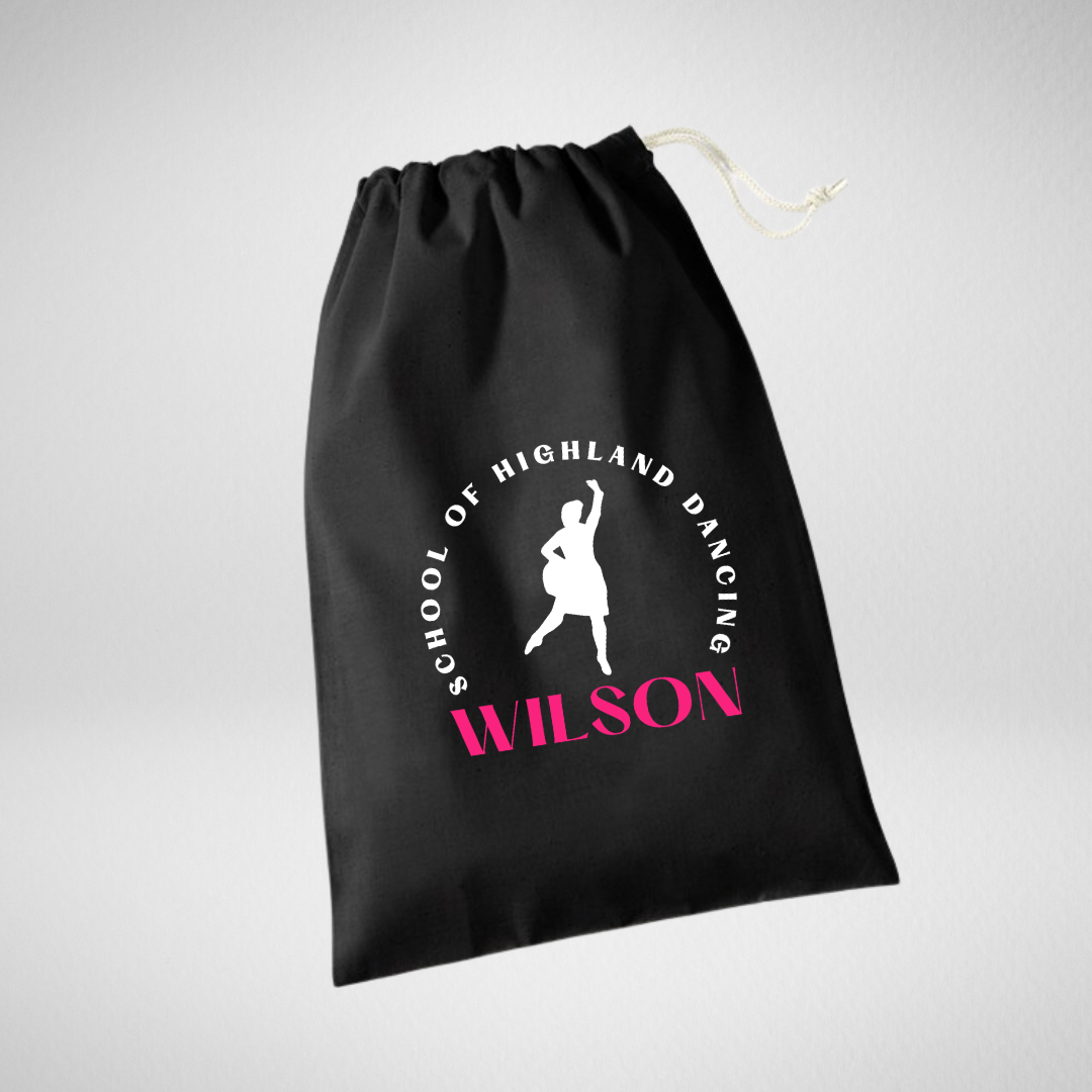 Wilson School of Highland Dancing Shoe Bag